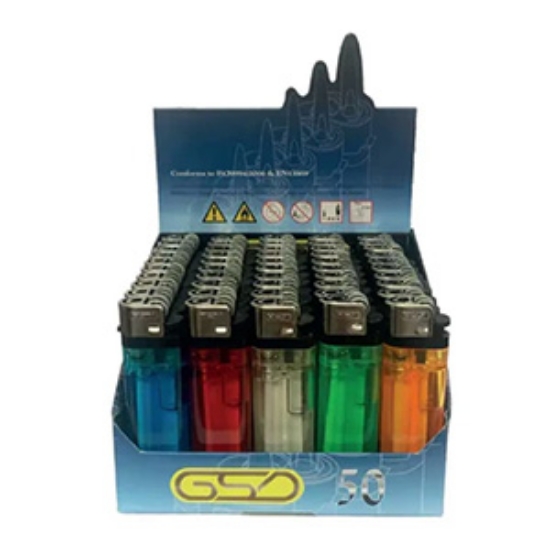 Picture of GSD Disposable Flint Lighters x50